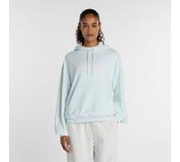 NEW BALANCE Damen Kapuzensweat Wavy Oversized Hoodie (WT61Z5SC) S GLINT BLUE (WT61Z5SCAAW)
