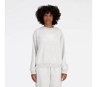 NEW BALANCE Damen Kapuzensweat Womens Lifestyle Hood & Sweat (WT41503) M ASH HEATHER (WT41503AHH)