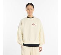 New Balance Damen LNY Sweatshirt in Beige, Baumwolle, Größe S