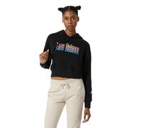 NEW BALANCE Damen Kapuzensweat NB Essentials Celebrate Fleece Hood (WT21509) M Black BK