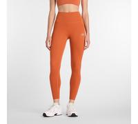 New Balance Damen NB Harmony High Rise Legging 25" in Rot, Poly-Strick, Größe M