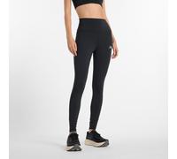 New Balance Damen NB Sleek High Rise Legging 27" in Schwarz, Poly-Strick, Größe XS