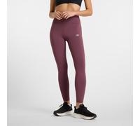 New Balance Damen NB Sleek High Rise Legging 27" in Violett, Poly-Strick, Größe XS