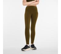 New Balance Damen NB Sleek Pocket High Rise Legging 27" in Braun, Poly-Strick, Größe S
