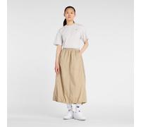New Balance Damen NBX Shifted Woven Skirt in Grau, Polywoven, Größe L