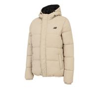 New Balance Damen Puffer Jacket in Grau, Nylon, Größe XL