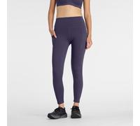 New Balance Damen RC Pocket Legging 25" in Violett, Poly-Strick, Größe M