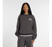 NEW BALANCE Damen Kapuzensweat Reimagined Fleece Crew (WT61A3XY) XS FADED BLACK (WT61A3XYABR)