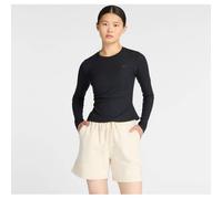 NEW BALANCE Damen Shirt Micro-Rib Long Sleeve (WT53133) XL BLACK (WT53133BK)