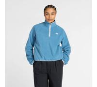 NEW BALANCE Damen Shirt Polar Fleece Half Zip (WT53512) S SHORELINE BLUE (WT53512SRU)