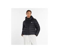 New Balance Damen Steppjacke mit Kapuze PUFFER, schwarz, Gr. L