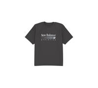 New Balance Damen T-Shirt TRACKSIDE OVERSIZED, schwarz, Gr. M
