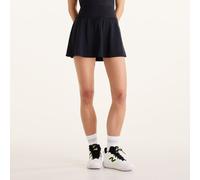 New Balance Damen Tournament Skort in Schwarz/Weiß, Poly-Strick, Größe M