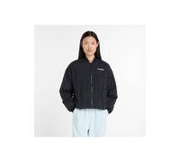 New Balance Damen Trainingsjacke REIMAGINED WOVEN, schwarz, Gr. M