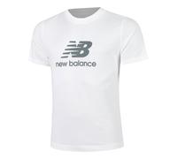 New Balance Essentials Logo T - Shirt Herren Weiß (nur noch wenige Artikel verfügbar)