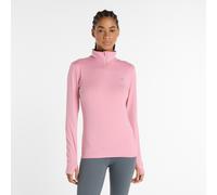 New Balance Pink Taffy Damen XS New Balance Port Essential Spacedye Sweatshirt