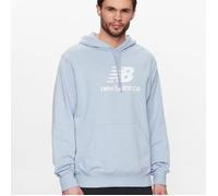 NEW BALANCE Herren T-Shirt Essentials Stacked Logo French Terry Hoodie LAY L (0196432502622)