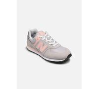 New Balance 574 Core Junior Sneaker wolkengrau/hellrosa - 36
