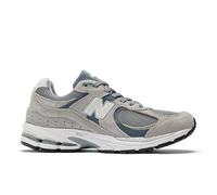 New Balance Herren 2002R in Grau/Schwarz, Wildleder/Mesh, Größe 42