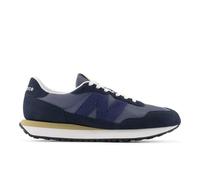 New Balance Herren 237 in Grau/Blau, Wildleder/Mesh, Größe 43