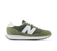 New Balance Herren 237 in Grün/Weiß, Wildleder/Mesh, Größe 45.5