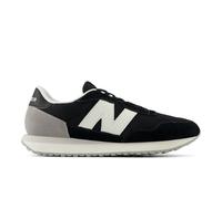 New Balance Herren 237 in Schwarz/Weiß, Leder, Größe 41.5