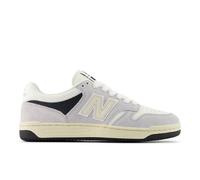 New Balance Herren 480 in Grau/Weiß, Wildleder/Mesh, Größe 42.5