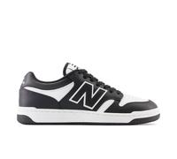 New Balance Herren 480 in Schwarz/Weiß, Leder, Größe 47.5