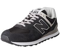 New Balance Herren 574 Core Turnschuhe, schwarz/weiß, 51 EU