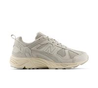 New Balance Herren 878 in Braun/Weiß, Wildleder/Mesh, Größe 47.5