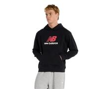 New Balance - Athletics French Terry Logo Hoodie - Sweatshirt-Hoodie L schwarz