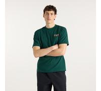 New Balance Herren Grab a Bite Boston T-Shirt in Grün, Baumwolle, Größe XL