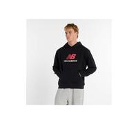 New Balance - Athletics French Terry Logo Hoodie - Sweatshirt-Hoodie S schwarz