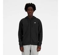 New Balance Sport Essentials French Terry Logo Full Zip Kapuzenjacke schwarz - XL
