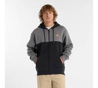 NEW BALANCE Herren Jacke Reimagined Fleece Graphic Full Zip (MJ51515) M BLACK (MJ51515BK)