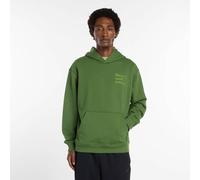 NEW BALANCE Herren Kapuzensweat Athletics Runners Arent Normal Hoodie (MT53918) S DARK ALPINE GREEN (MT53918DAE)