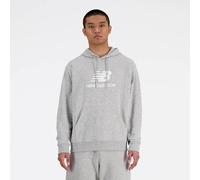 New Balance Sport Essentials French Terry Logo Hoodie grau - L