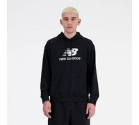 New Balance Sport Essentials Logo Crew Hoodie pechschwarz - S