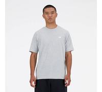 New Balance T-Shirt Small Logo Kurzarm Grau Herren Größe S MT415-509-AG-S