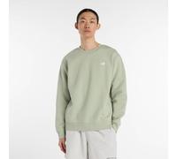 New Balance Herren Sweatshirt aus Fleece, grün, Gr. XL