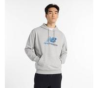 NEW BALANCE Herren Kapuzensweat Sport Essentials Gradient Logo (MT51514) M ATHLETIC GREY (MT51514AG)