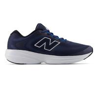 Laufschuh NEW BALANCE "411", Herren, Gr. 43, blau (nb navy, altitude, silber metallic), Synthetik, Textil, Schuhe Laufschuh, für Erwachsene geeignet, mit Laufsohle aus Gummi (36925661-43) nb navy, alt