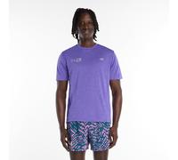 New Balance Herren London Edition RC Essential T-Shirt in Violett, Polyester, Größe L