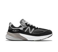 New Balance Herren Made in USA 990v6 in Schwarz/Weiß, Suede/Mesh, Größe 44