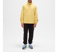 New Balance Herren Made in USA Quarter Zip Sweatshirt in Beige, Baumwollfleece, Größe XL