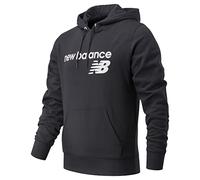 New Balance Herren NB Classic Core Fleece Hoodie Top, Schwarz, S