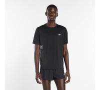 New Balance Herren RC Essential Graphic T-Shirt in Schwarz, Poly-Strick, Größe 2XL