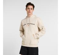 New Balance Herren Reimagined Fleece Graphic Hoodie TIMBERWOLF L