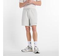 New Balance Herren Reimagined Fleece Graphic Short 7" in Grau, Baumwolle, Größe S