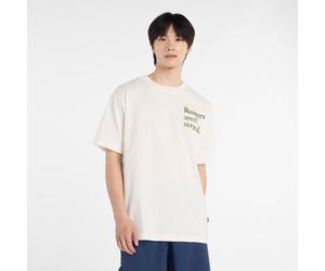 New Balance Herren Runners Arent Normal T-Shirt in Weiß, Baumwolle, Größe 2XL